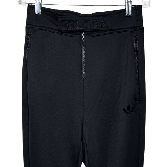 Adidas Pants Womens Small Black Blue Version Tight Fit Leggings HK7242 Workout - Picture 3 of 9